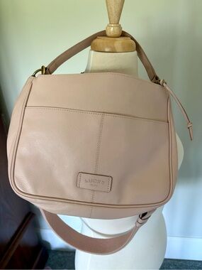 Lucky Brand Blush Pink Leather Arm/Shoulder/Crossbody Bag